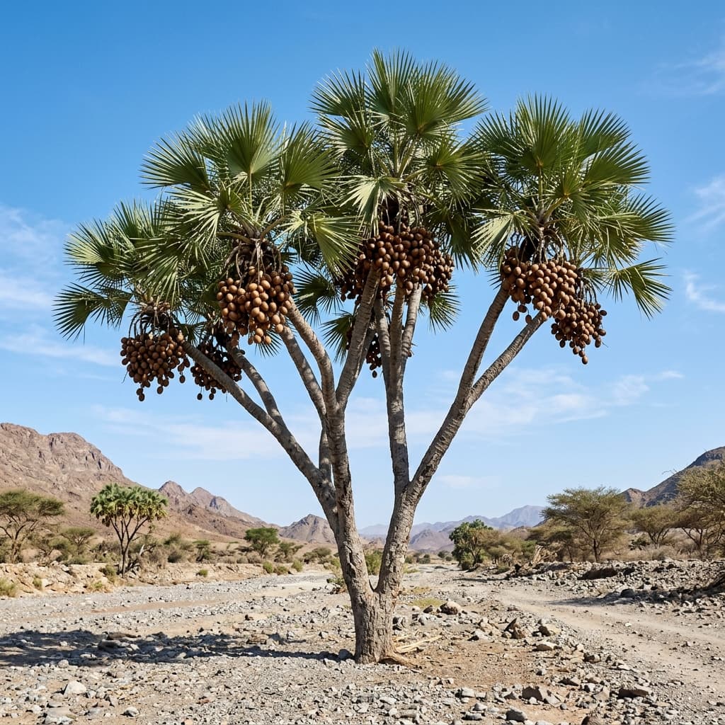 Hyphaene thebaica